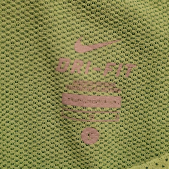 NIKE Vintage  Men's Running Training Sport Vest. Size L. Neon Green - Picture 2 of 6